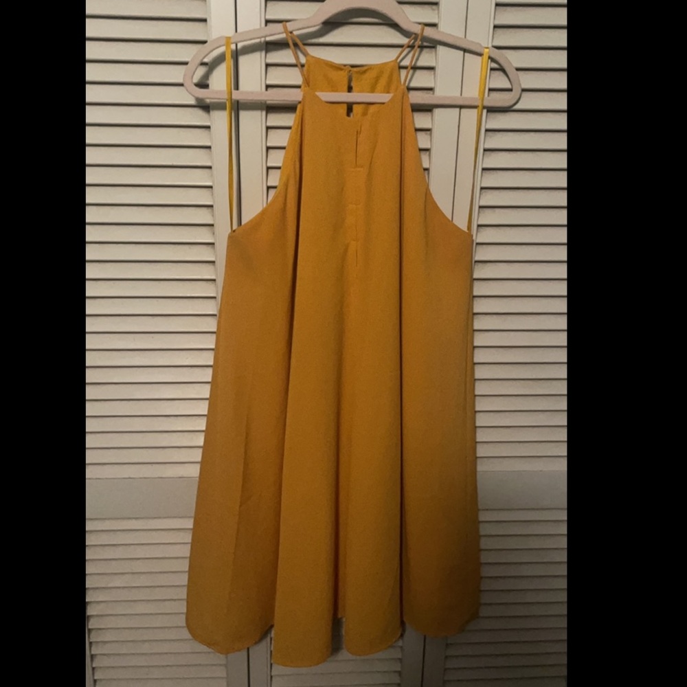 Sky and she summer dress